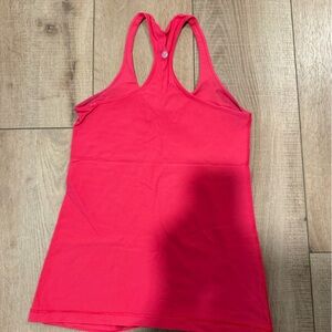 Lululemon hot pink tank top
